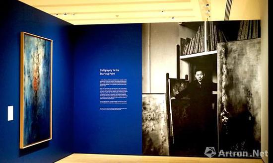 2016年9月，“无极限：赵无极”在纽约亚洲协会美术馆展出，这是赵无极在美国举办的首个回顾展